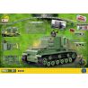 COBI 2490 non  XE TĂNG KV-2 bộ đồ chơi xếp lắp ráp ghép mô hình Military Army Quân Sự Bộ Đội 510 khối