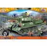 COBI 2486 2524 2486A non  RUDY 102 T-34 85 bộ đồ chơi xếp lắp ráp ghép mô hình Military Army RUDY 102 T-34/ 85 Quân Sự Bộ Đội 530 khối