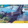 COBI 5523 non  MÁY BAY CHIẾN ĐẤU F4U CORSAIR bộ đồ chơi xếp lắp ráp ghép mô hình Military Army VOUGHT F4U CORSAIR Quân Sự Bộ Đội 245 khối