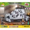 COBI 2375 non  XE BỌC THÉP KUBUŚ bộ đồ chơi xếp lắp ráp ghép mô hình Military Army ARMOURED VEHICLE "KUBUŚ" Quân Sự Bộ Đội 250 khối