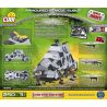 COBI 2375 non  XE BỌC THÉP KUBUŚ bộ đồ chơi xếp lắp ráp ghép mô hình Military Army ARMOURED VEHICLE "KUBUŚ" Quân Sự Bộ Đội 250 khối