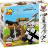 COBI 27051 27054 non  PHÁO ĐÁ bộ đồ chơi xếp lắp ráp ghép mô hình Medieval Castle BOMBARDA Chiến Tranh Trung Cổ 50 khối