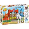 COBI 27105 non  CỔNG LÂU ĐÀI bộ đồ chơi xếp lắp ráp ghép mô hình Medieval Castle CASTLE GATE Chiến Tranh Trung Cổ 100 khối
