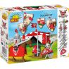 COBI 27152 27150 non  CÁI LỀU bộ đồ chơi xếp lắp ráp ghép mô hình Medieval Castle PAVILION Chiến Tranh Trung Cổ 150 khối