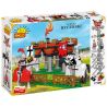 COBI 27201 27200 non  GIẢI ĐẤU HIỆP SĨ bộ đồ chơi xếp lắp ráp ghép mô hình Medieval Castle TOURNAMENT Chiến Tranh Trung Cổ 200 khối