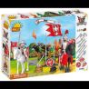 COBI 27253 non  TRẠI bộ đồ chơi xếp lắp ráp ghép mô hình Medieval Castle CAMP Chiến Tranh Trung Cổ 250 khối