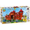 COBI 27701 non  PHÁO ĐÀI bộ đồ chơi xếp lắp ráp ghép mô hình Medieval Castle FORTRESS Chiến Tranh Trung Cổ 700 khối