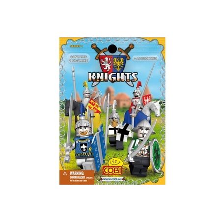 COBI 27002 non  1 MINIFIGURE VÀ PHỤ KIỆN bộ đồ chơi xếp lắp ráp ghép mô hình Medieval Castle 1 FIGURE WITH ACCESSORIES Chiến Tranh Trung Cổ