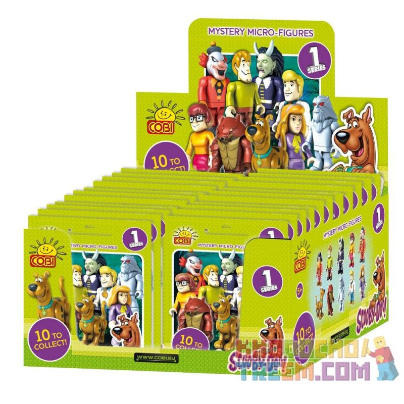 COBI 23001 non  SÊ-RI GÓI NHÂN VẬT NHỎ NGẪU NHIÊN 1 bộ đồ chơi xếp lắp ráp ghép mô hình Movie & Game SERIES 1 RANDOM FIGURE BAG Phim Và Trò Chơi