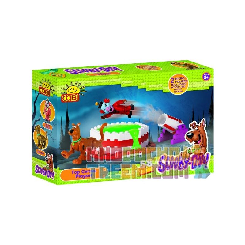 COBI 23081 non  BỘ XIẾC HÀNG ĐẦU bộ đồ chơi xếp lắp ráp ghép mô hình Movie & Game TOP CIRCUS PLAYSET Phim Và Trò Chơi 58 khối