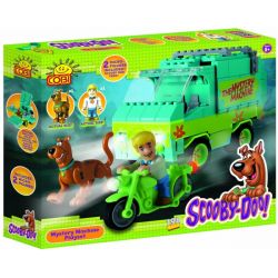 CHARACTER BUILDING 04552 COBI 23210 non  BỘ MÁY BÍ ẨN bộ đồ chơi xếp lắp ráp ghép mô hình Movie & Game MYSTERY MACHINE PLAYSET Phim Và Trò Chơi 198 khối