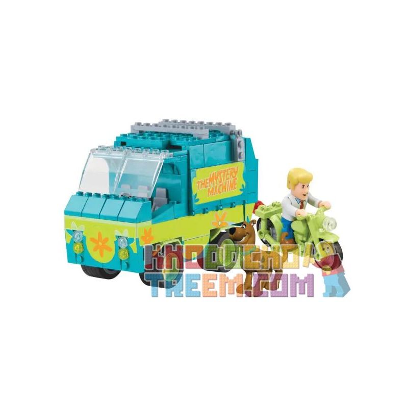 CHARACTER BUILDING 04552 COBI 23210 non  BỘ MÁY BÍ ẨN bộ đồ chơi xếp lắp ráp ghép mô hình Movie & Game MYSTERY MACHINE PLAYSET Phim Và Trò Chơi 198 khối