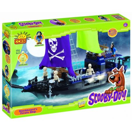 COBI 23320 non  TÀU HẢI TẶC RÂU ĐEN bộ đồ chơi xếp lắp ráp ghép mô hình Movie & Game BLACKBEAD'S PIRATE SHIP Phim Và Trò Chơi 269 khối
