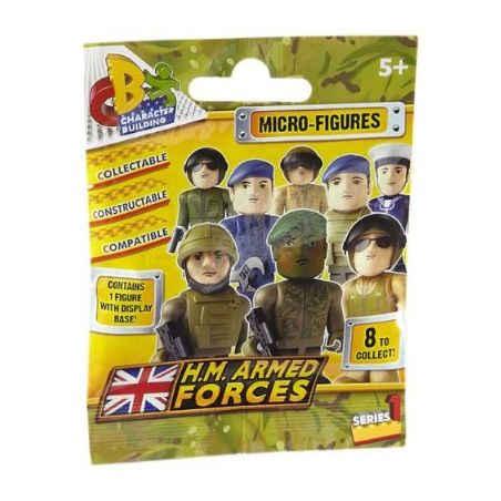 CHARACTER BUILDING 03917 non  BỘ PHIM MINIFIGURE QUÂN ĐỘI 1 CỦA NỮ HOÀNG bộ đồ chơi xếp lắp ráp ghép mô hình Military Army H.M.ARMED FORCES MICROFIGURE SERIES 1 Quân Sự Bộ Đội