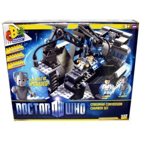 CHARACTER BUILDING 04029 non  PHÒNG CHUYỂN ĐỔI CYBERMAN bộ đồ chơi xếp lắp ráp ghép mô hình Movie & Game CYBERMAN CONVERSION CHAMBER Phim Và Trò Chơi 232 khối