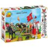 COBI 27251 non  TRẠI RỪNG bộ đồ chơi xếp lắp ráp ghép mô hình Medieval Castle OBÓZ LEŚNY (UNIA) Chiến Tranh Trung Cổ 250 khối