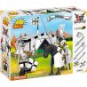 COBI 27151 27153 non  CÁI LỀU bộ đồ chơi xếp lắp ráp ghép mô hình Medieval Castle PAVILION Chiến Tranh Trung Cổ 150 khối