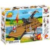 COBI 27250 non  CẦU bộ đồ chơi xếp lắp ráp ghép mô hình Medieval Castle MOST (UNIA) Chiến Tranh Trung Cổ 250 khối