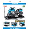 SEMBO 701205 non  MÔ TÔ CỠ NHỎ BMW C650 bộ đồ chơi xếp lắp ráp ghép mô hình Motorcycle Motorbike Xe Hai Bánh 318 khối
