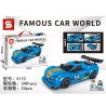 SEMBO 607325 SHENG YUAN SY 5110 non  THẾ GIỚI XE SANG APOLLO bộ đồ chơi xếp lắp ráp ghép mô hình Racers FAMOUS CAR WORLD Đua Tốc Độ 348 khối