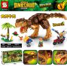 SHENG YUAN SY SY1507 1507 non  CARNIENT. bộ đồ chơi xếp lắp ráp ghép mô hình Jurassic World DINOSAURS COMING Thế Giới Khủng Long 589 khối