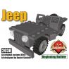 BRICKMANIA 238 non  BẮT ĐẦU CHẾ TẠO MỘT CHIẾC XE JEEP bộ đồ chơi xếp lắp ráp ghép mô hình Military Army BEGINNING BUILDER JEEP Quân Sự Bộ Đội 49 khối