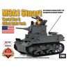 BRICKMANIA 240 non  XE TĂNG HẠNG NHẸ M3A1 STUART (V2) bộ đồ chơi xếp lắp ráp ghép mô hình Military Army Quân Sự Bộ Đội 431 khối