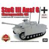 BRICKMANIA 254 non  SÚNG TẤN CÔNG SỐ 3 KIỂU bộ đồ chơi xếp lắp ráp ghép mô hình Military Army STUG III AUSF – STURMGESCHUTZ 41 Quân Sự Bộ Đội 571 khối