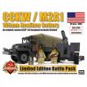 BRICKMANIA 273 non  GÓI CHIẾN ĐẤU CCKW + M2A1 bộ đồ chơi xếp lắp ráp ghép mô hình Military Army CCKW + M2A1 BATTLE PACK Quân Sự Bộ Đội 408 khối