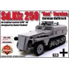 BRICKMANIA 278 non  PHIÊN BẢN "NEU" XE BÁN XÍCH SDKFZ 250 bộ đồ chơi xếp lắp ráp ghép mô hình Military Army SDKFZ 250 “NEU” VERSION Quân Sự Bộ Đội 290 khối