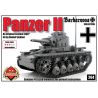 BRICKMANIA 264 non  XE TĂNG HAI bộ đồ chơi xếp lắp ráp ghép mô hình Military Army PANZER II Quân Sự Bộ Đội 413 khối