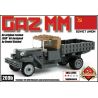 BRICKMANIA 269B non  XE TẢI ĐA DỤNG GAZ MM bộ đồ chơi xếp lắp ráp ghép mô hình Military Army GAZ MM UTILITY TRUCK Quân Sự Bộ Đội 135 khối