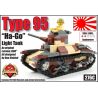 BRICKMANIA 276C non  XE TĂNG HẠNG NHẸ TYPE 95 HA-GO bộ đồ chơi xếp lắp ráp ghép mô hình Military Army TYPE 95 “HA-GO” LIGHT TANK Quân Sự Bộ Đội 294 khối