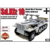BRICKMANIA 280 non  SD.KFZ 10 XE BÁN BÁNH XÍCH ĐA DỤNG CỦA ĐỨC TRONG THẾ CHIẾN II bộ đồ chơi xếp lắp ráp ghép mô hình Military Army SD.KFZ 10 WW2 GERMAN UTILITY HALFTRACK Quân Sự Bộ Đội 287 khối