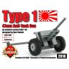 BRICKMANIA 2018 non  MỘT KHẨU SÚNG CHỐNG TĂNG 47MM bộ đồ chơi xếp lắp ráp ghép mô hình Military Army TYPE 1 - 47MM ANTI-TANK GUN Quân Sự Bộ Đội 36 khối