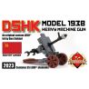 BRICKMANIA 2023 non  SÚNG MÁY HẠNG NẶNG DSHK KIỂU 1938 bộ đồ chơi xếp lắp ráp ghép mô hình Military Army DSHK MODEL 1938 HEAVY MACHINE GUN Quân Sự Bộ Đội 35 khối