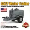 BRICKMANIA 2024 non  RƠ MOÓC BỒN NƯỚC G527 bộ đồ chơi xếp lắp ráp ghép mô hình Military Army G527 WATER TRAILER Quân Sự Bộ Đội 65 khối