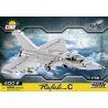 COBI 5802 non  MÁY BAY CHIẾN ĐẤU bộ đồ chơi xếp lắp ráp ghép mô hình Military Army RAFALE C Quân Sự Bộ Đội 400 khối