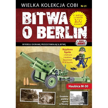 COBI WD-5570 5570 WD5570 non  LỰU PHÁO M-30-TRẬN BERLIN SỐ 21 bộ đồ chơi xếp lắp ráp ghép mô hình Military Army HOWITZER M-30 BATTLE OF BERLIN NO. 21 Quân Sự Bộ Đội 100 khối