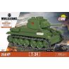 COBI 3061 non  XE TĂNG T-34 bộ đồ chơi xếp lắp ráp ghép mô hình Military Army Quân Sự Bộ Đội 268 khối