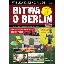 COBI WD-5560 5560 WD5560 non  TƯỜNG RÀO CHẮN BAO CÁT-TRẬN CHIẾN SỐ 11 Ở BERLIN bộ đồ chơi xếp lắp ráp ghép mô hình Military Army THE WALLS ENTANGLEMENTS SACKS - BATTLE OF BERLIN NO. 11 Quân Sự Bộ Đội 100 khối