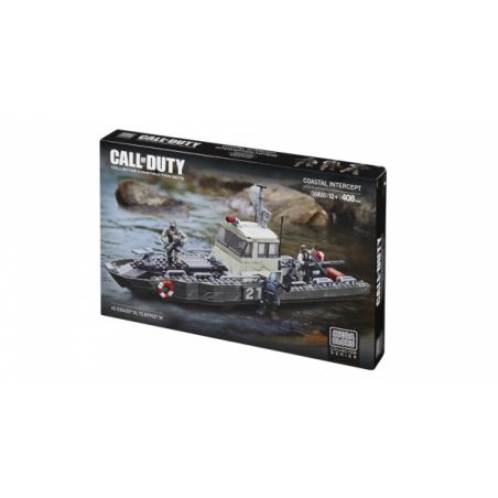 MEGA BLOKS 6820 non  ĐÁNH CHẶN BỜ BIỂN bộ đồ chơi xếp lắp ráp ghép mô hình Call Of Duty COASTAL INTERCEPT 408 khối