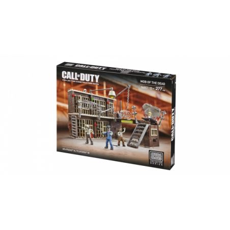 MEGA BLOKS 6857 DCL08 non  BẦY THÂY MA bộ đồ chơi xếp lắp ráp ghép mô hình Call Of Duty MOB OF THE DEAD 277 khối