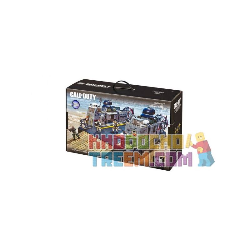 MEGA BLOKS 6859 non  THỦY PHI CƠ bộ đồ chơi xếp lắp ráp ghép mô hình Call Of Duty HOVERCRAFT 2795 khối