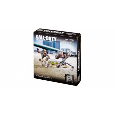 MEGA BLOKS 6867 non  THÁP PHÁO SAM bộ đồ chơi xếp lắp ráp ghép mô hình Call Of Duty SAM TURRET 91 khối
