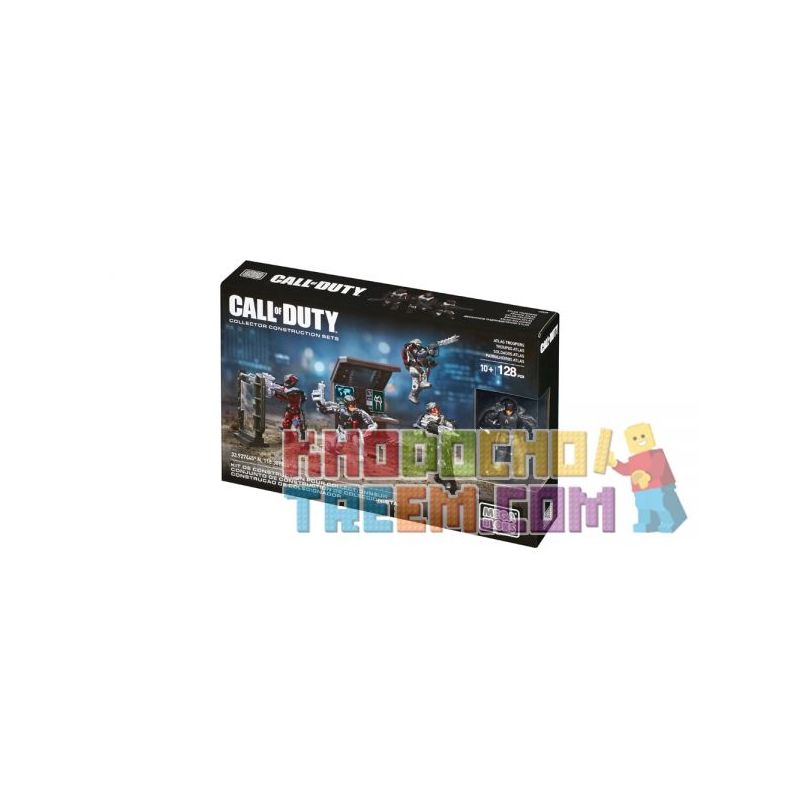 MEGA BLOKS CNC68 non  NGƯỜI LÍNH ATLAS bộ đồ chơi xếp lắp ráp ghép mô hình Call Of Duty ATLAS TROOPERS 128 khối