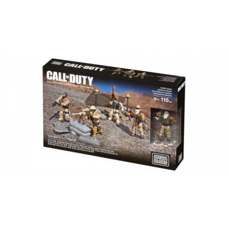 MEGA BLOKS CNG78 non  ĐỘI SA MẠC bộ đồ chơi xếp lắp ráp ghép mô hình Call Of Duty DESERT SQUAD 110 khối