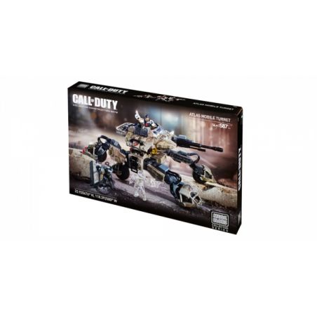 MEGA BLOKS CNG85 non  THÁP PHÁO DI ĐỘNG ATLAS bộ đồ chơi xếp lắp ráp ghép mô hình Call Of Duty ATLAS MOBILE TURRET 587 khối