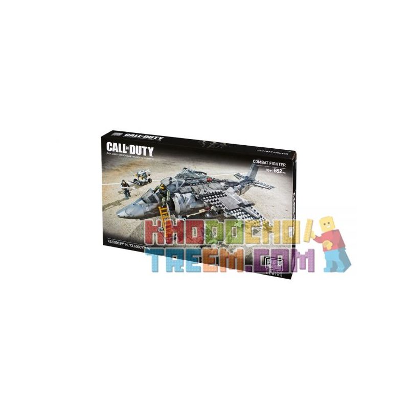 MEGA BLOKS CNG86 non  CHIM ƯNG bộ đồ chơi xếp lắp ráp ghép mô hình Call Of Duty STRIKE FIGHTER 652 khối