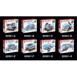 HENGTAI 92001 non  BẦY THÂY MA bộ đồ chơi xếp lắp ráp ghép mô hình Call Of Duty PEACEKEEPING ELITE 297 khối